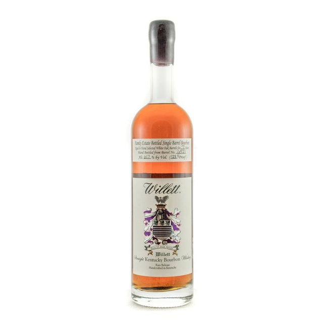 Willett Family Estate Bottled Bourbon 7 Year Old Barrel No. 6521 (Wax Top) Straight Kentucky Bourbon Whiskey - CaskCartel.com
