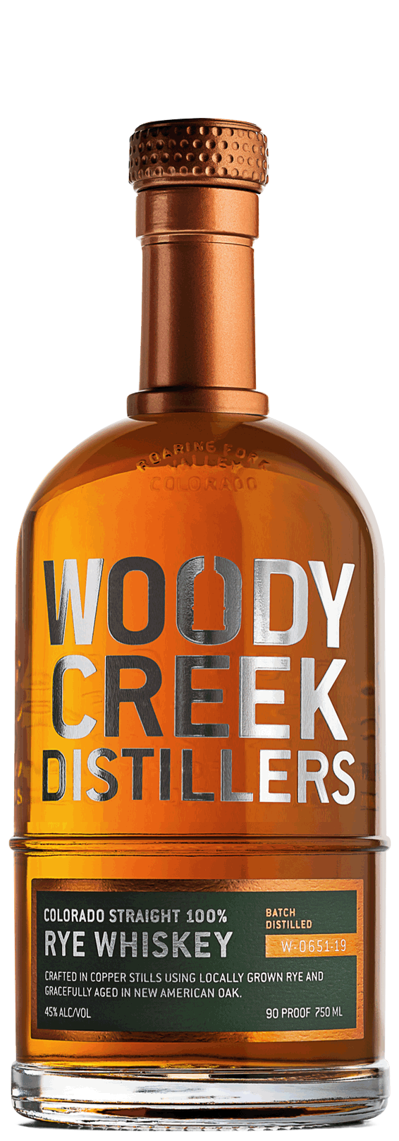 Woody Creek Rye Whiskey