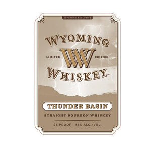 Wyoming Whiskey Thunder Basin Straight Bourbon Whiskey at CaskCartel.com