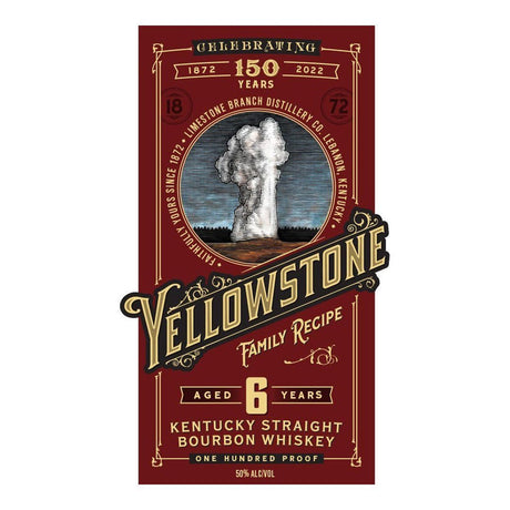 Yellowstone 150 Year Anniversary 6 Year Old Bourbon Whiskey  at CaskCartel.com
