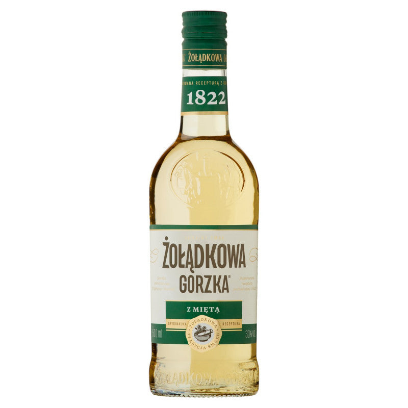 Nalewka Zoladkowa Gorzka z Mint (Proof 60) Liqueur | 500ML at CaskCartel.com