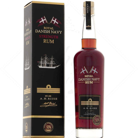 A.H. Riise Royal Danish Navy Strength Rum | 700ML at CaskCartel.com