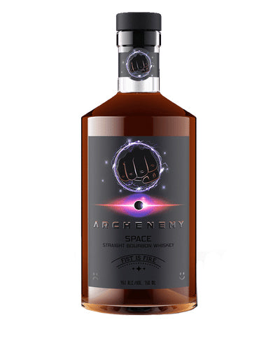 [BUY] Archenemy "Fist Is Fire" Straight Bourbon Space Whiskey at CaskCartel.com