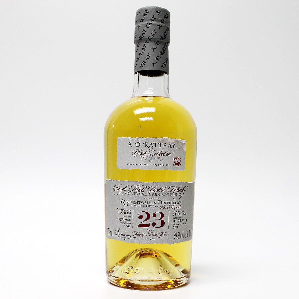 Auchentoshan 23 Year Old Single Malt (A.D. Rattray Cask Collection) Scotch Whisky at CaskCartel.com
