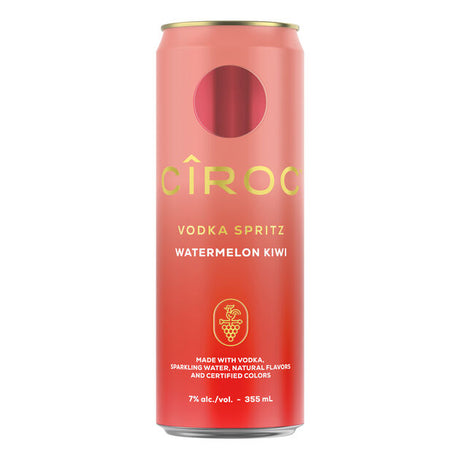 Cîroc Vodka Spritz Watermelon Kiwi Cocktail | 4x355ML at CaskCartel.com