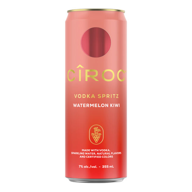 Cîroc Vodka Spritz Watermelon Kiwi Cocktail | 4x355ML at CaskCartel.com