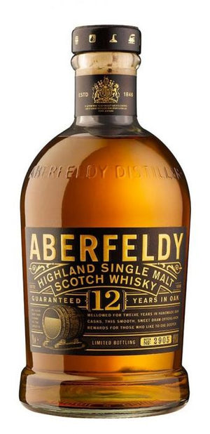 Aberfeldy 12 Year Old Single Malt Scotch Whisky - CaskCartel.com
