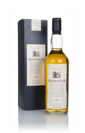 Aberfeldy 15 Year Old - Flora and Fauna - 1990s Single Malt Scotch Whisky | 700ML at CaskCartel.com