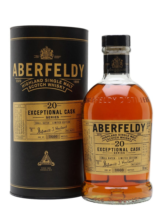 Aberfeldy 20 Year Old Exceptional Cask Series Highland Single Malt Scotch Whisky