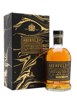 Aberfeldy 21 Year Old Festive Gift Box Highland Single Malt Scotch Whisky | 700ML at CaskCartel.com