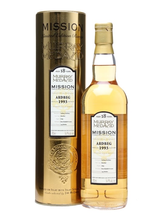Ardbeg 18 Year Old (D.1993, B.2011) Murray McDavid Mission Single Malt Scotch Whisky | 700ML