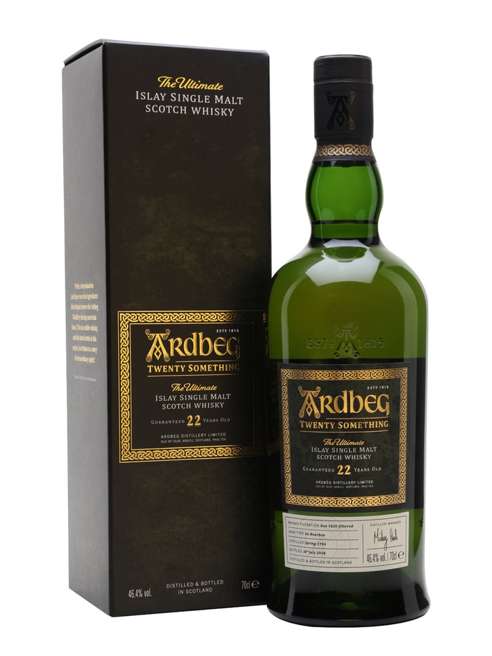 Ardbeg Twenty Something 22 Year Old Embassy Release Islay Single Malt Scotch Whisky | 700ML