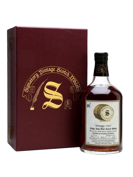 Ardbeg 1967 30 Year Old Sherry Cask #1140 Signatory Islay Single Malt Scotch Whisky | 700ML at CaskCartel.com