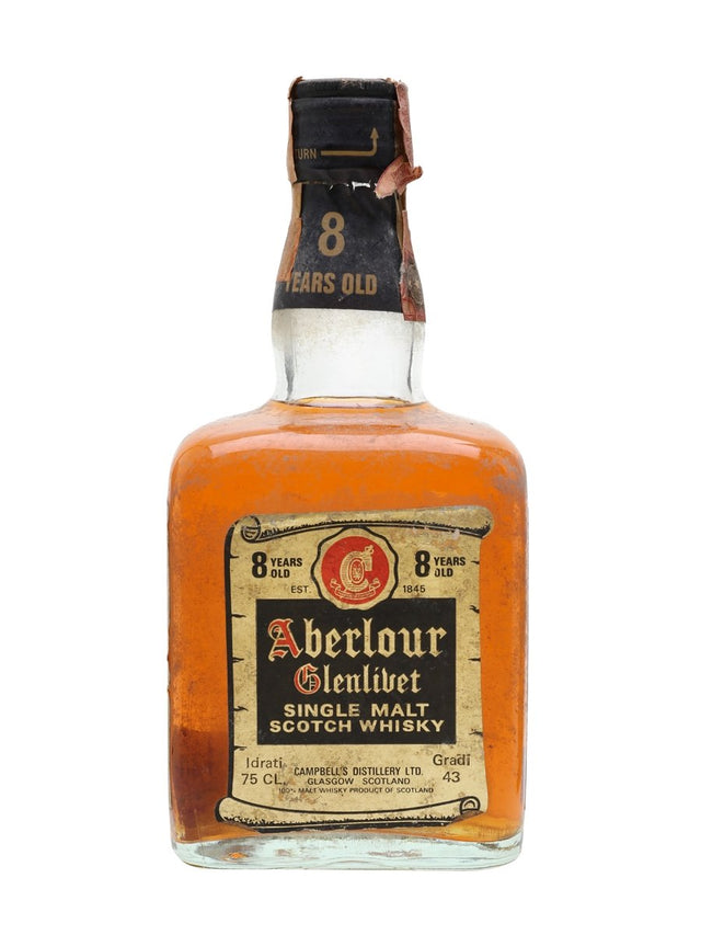 Aberlour-Glenlivet 8 Year Old Bot.1980s Speyside Single Malt Scotch Whisky | 700ML at CaskCartel.com