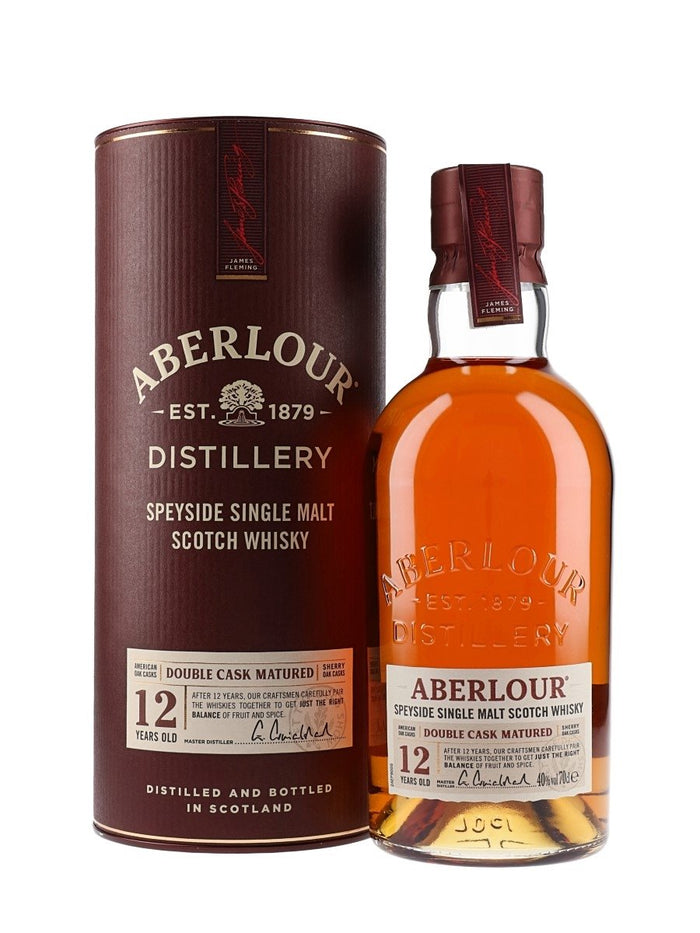Aberlour 12 Year Old Double Cask Matured Speyside Single Malt Scotch Whisky | 700ML
