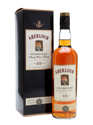 Aberlour 15 Year Old Sherry Wood Speyside Single Malt Scotch Whisky - CaskCartel.com
