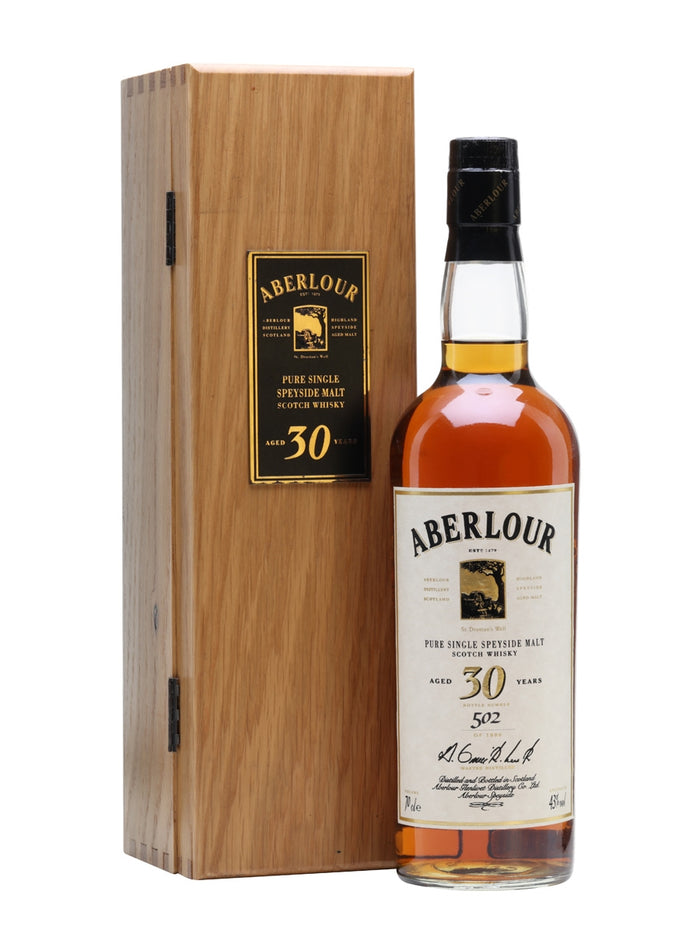 Aberlour 1966 30 Year Old Sherry Cask Speyside Single Malt Scotch Whisky | 700ML