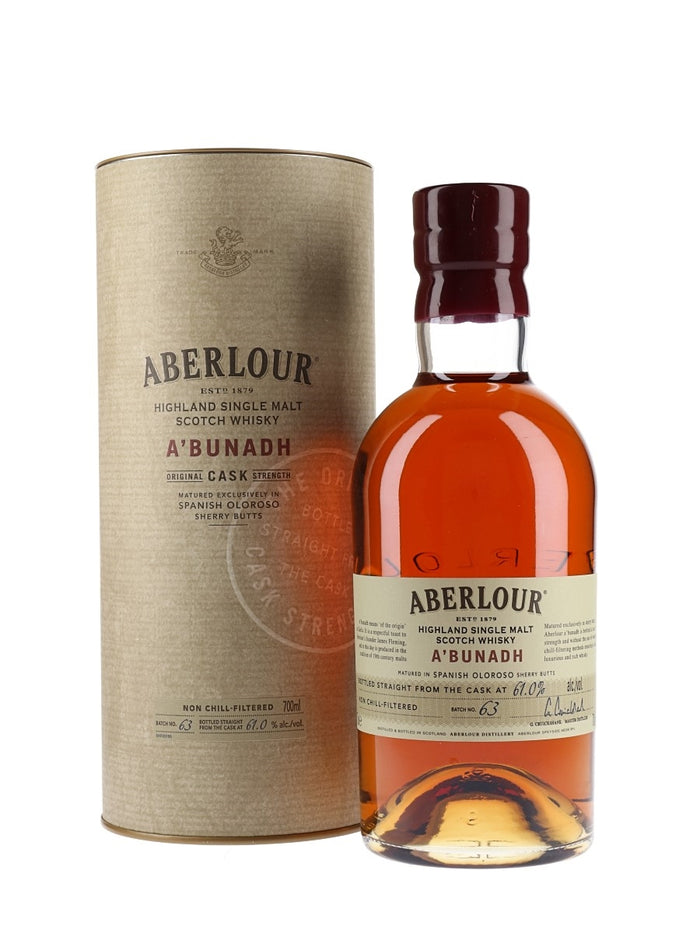Aberlour A'Bunadh Batch 63 Speyside Single Malt Scotch Whisky | 700ML