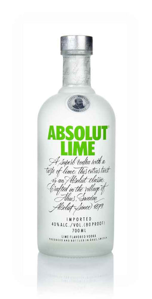 Absolut Lime Vodka | 700ML at CaskCartel.com