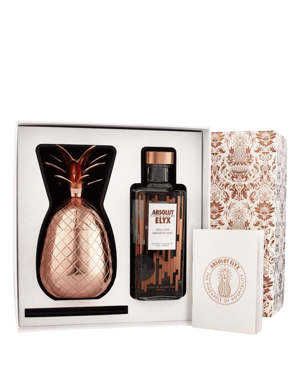 Elyx Copper Pineapple Gift Box Vodka - CaskCartel.com