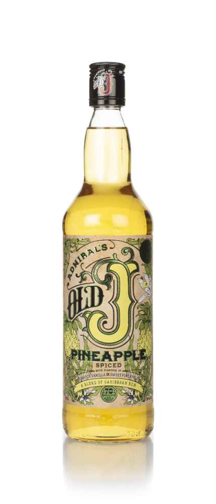 Admiral Vernon's Old J Pineapple Spiced Spirit | 700ML at CaskCartel.com