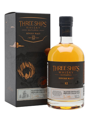 Three Ships 12 Year Old Single Malt South African Whisky | 700ML at CaskCartel.com