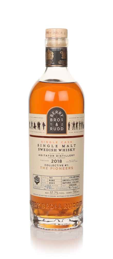 Agitator 2018 (Bottled 2023) (Cask 741) - Collective #1: The Pioneers (Berry Bros. & Rudd) Swedish Whisky | 700ML at CaskCartel.com