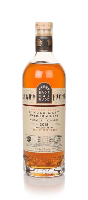 Agitator 2018 (Bottled 2023) (Cask 741) - Collective #1: The Pioneers (Berry Bros. & Rudd) Swedish Whisky | 700ML at CaskCartel.com