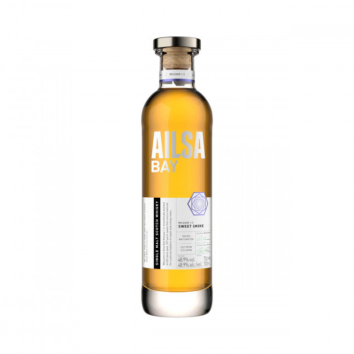 Ailsa Bay Release 1.2 Sweet Smoke Single Malt Scotch Whisky