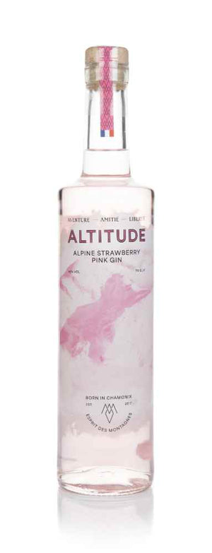 Altitude Alpine Strawberry Pink Gin | 700ML at CaskCartel.com