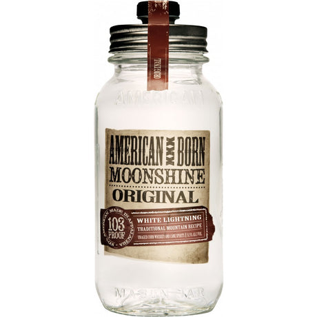 American Born White Lightning Moonshine Whiskey - CaskCartel.com