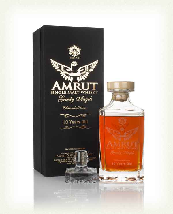 Amrut 10 Year Old Greedy Angels (2019 Release) Whisky | 700ML