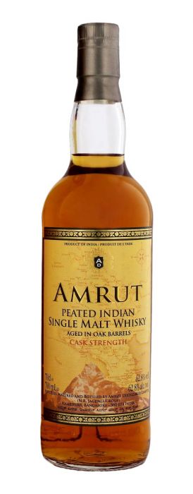 Amrut Peated Single Malt Whiskey - CaskCartel.com