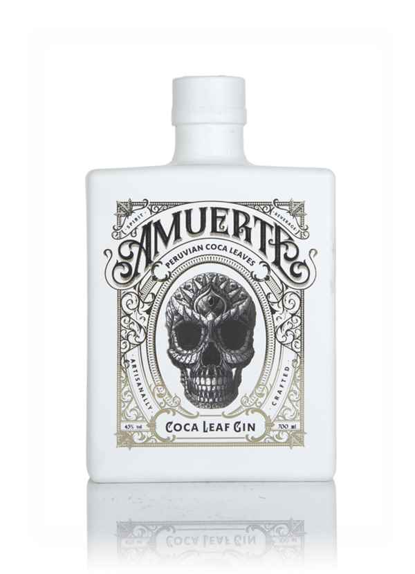 Amuerte Coca Leaf (White Bottle) Gin | 700ML at CaskCartel.com