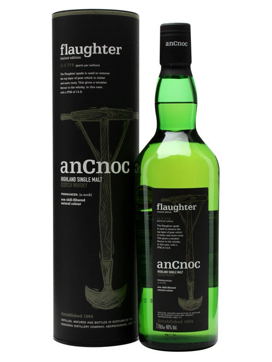 anCnoc Flaughter Peated Single Malt Scotch Whisky