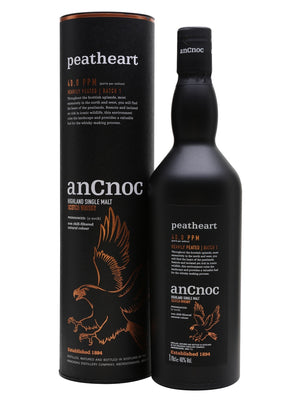 AnCnoc Peatheart Single Malt Scotch Whisky - CaskCartel.com