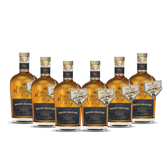 EL MAYOR | MASTERS COLLECTION | PUDGE RODRIGUEZ SINGLE BARREL AÑEJO | 2022 LIMITED EDITION | (6) BOTTLE BUNDLE at CaskCartel.com 1