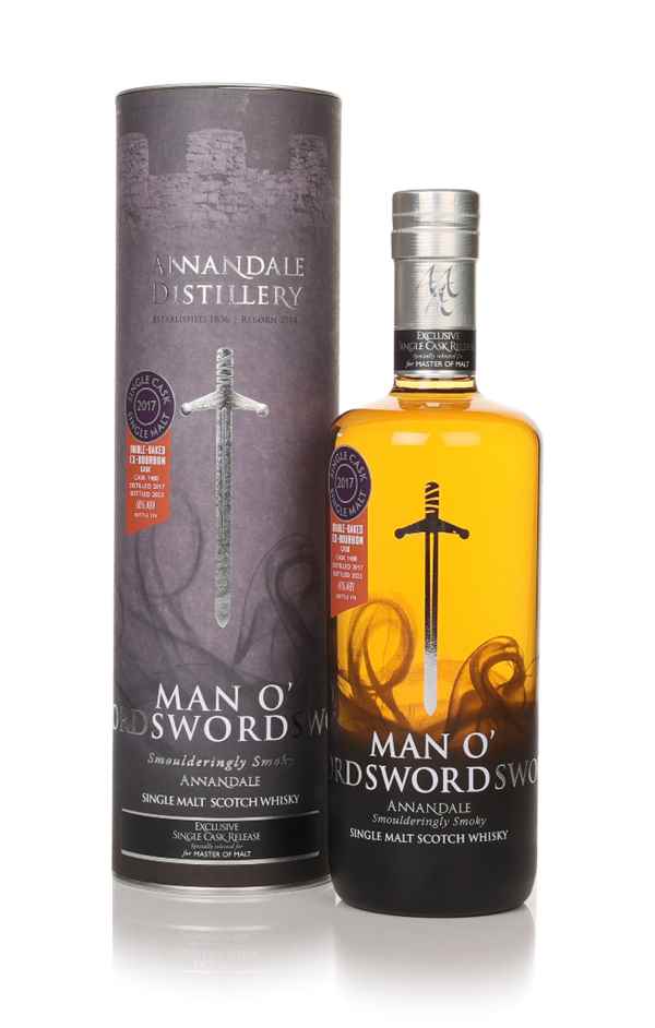 Annandale Man O’Sword Vintage 2017 - Bourbon Cask (cask 1480) Scotch Whisky | 700ML