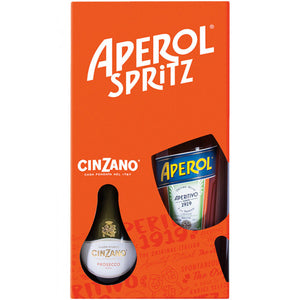 Aperol Cinzano Gift Set Liqueur at CaskCartel.com