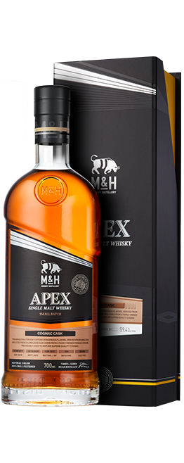 M&H | Apex Series | Cognac Cask Small Batch Single Malt Whisky | 700ML