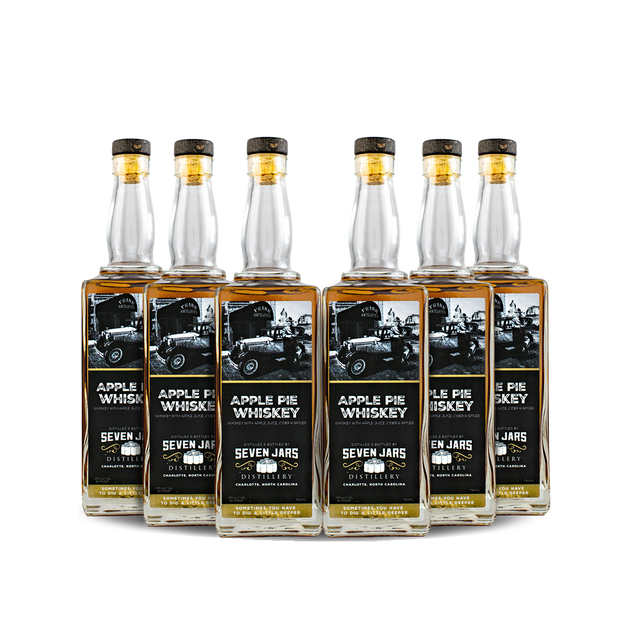 [BUY] Seven Jars Pure Apple Pie Whiskey (6) Bottle Bundle at CaskCartel.com