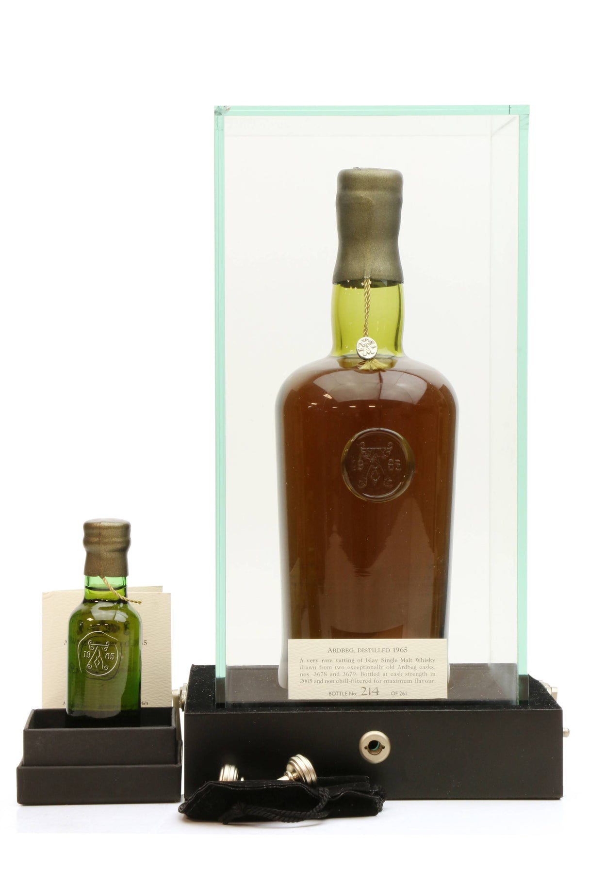 Ardbeg 1965 (Bottled 2005) Glass Museum Case Scotch Whisky | 700ML at CaskCartel.com
