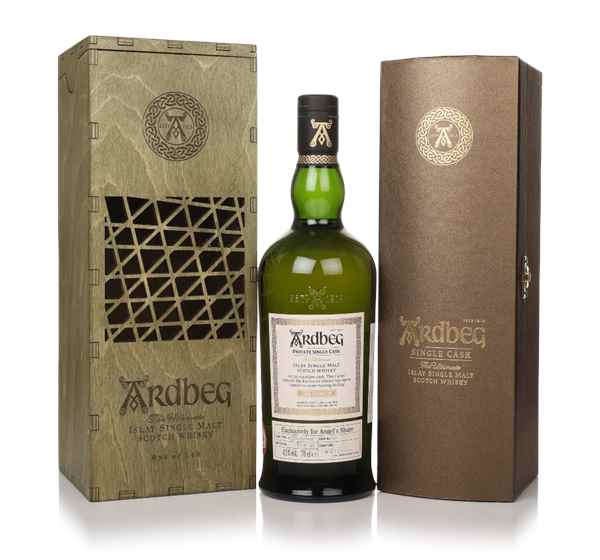 Ardbeg 20 Year Old 2001 Bourbon Cask (cask 346) - Angel's Share Scotch Whisky | 700ML