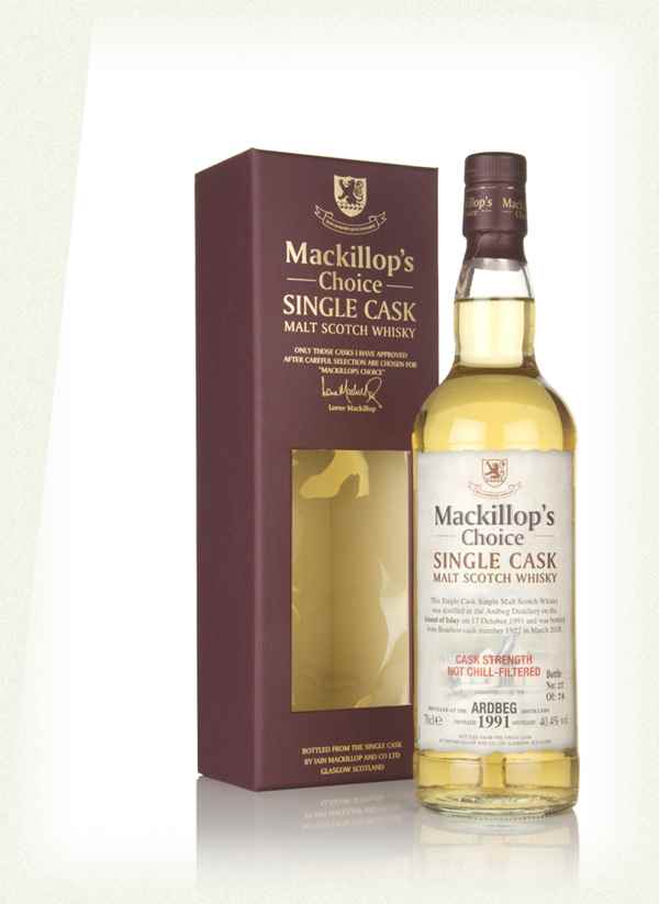 Ardbeg 26 Year Old 1991 (cask 1922) - Mackillop's Choice Whisky | 700ML