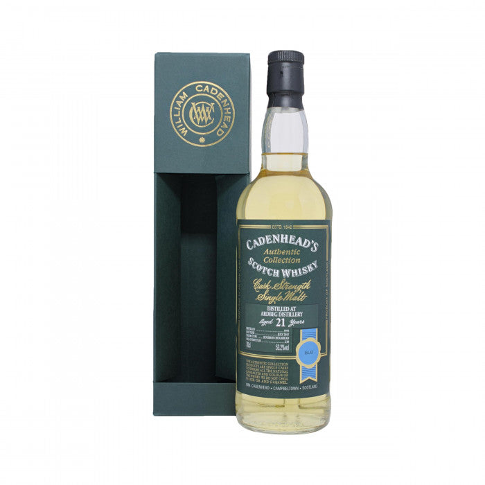 Ardbeg Cadenhead's Authentic Collection 21 Year Old Single Malt Scotch Whisky