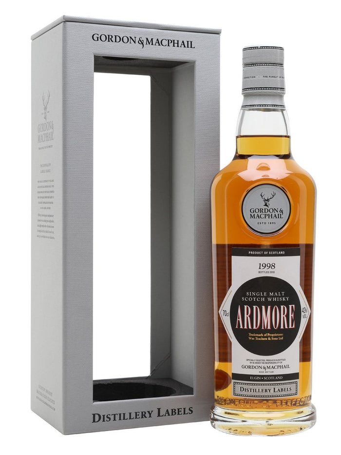 Ardmore 1998 Bot.2018 G&M Distillery Label Highland Single Malt Scotch Whisky | 700ML