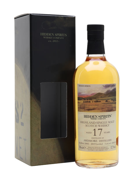 Ardmore 2002 17 Year Old Hidden Spirits Highland Single Malt Scotch Whisky | 700ML at CaskCartel.com