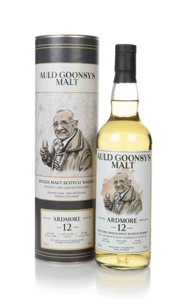 Ardmore 12 Year Old 2008 (cask 706110) - Auld Goonsy's Malt Whisky | 700ML