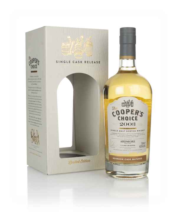 Ardmore 17 Year Old 2003 (cask 801285) - The Cooper's Choice (The Vintage Malt Whisky Co.) Scotch Whisky | 700ML