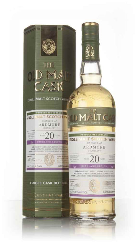 Ardmore 20 Year Old 1996 (cask 13770) - Old Malt Cask (Hunter Laing) Scotch Whisky | 700ML at CaskCartel.com